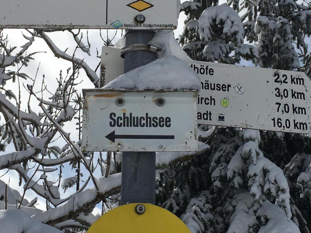 Appartamento Schwarzwaldglueck Schluchsee Esterno foto